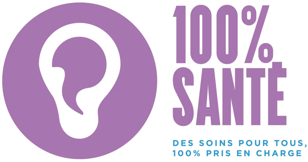 Logo 100% santé audio