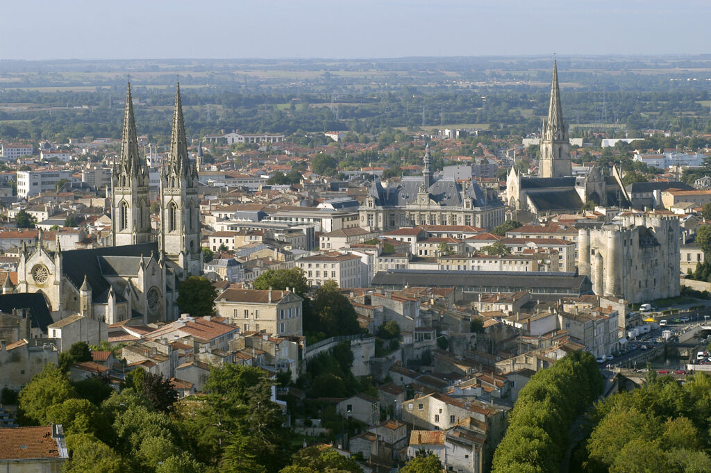 ville de Niort dans les Deux-Sèvres