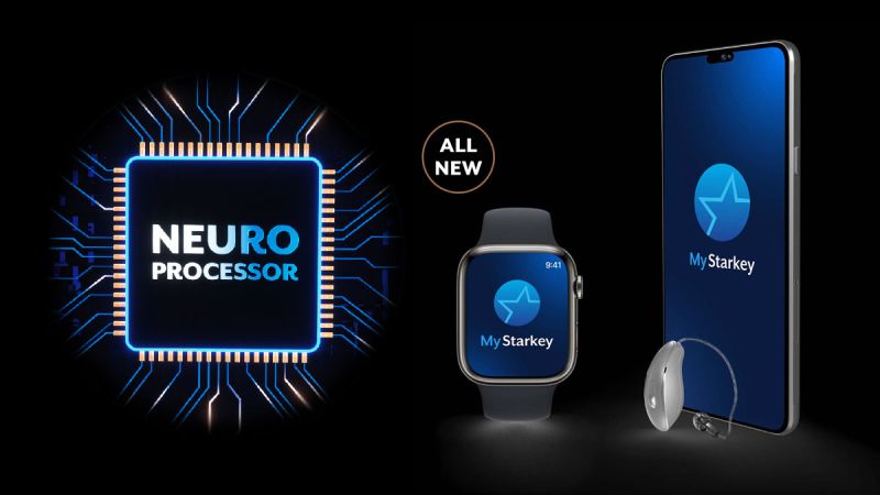 Aides auditives connectés Edge AI Starkey Audioproxi